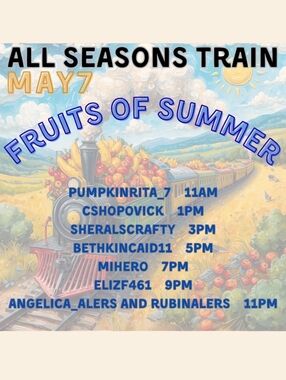 4/2 Seasons Train - Mothers Day And Autism Awareness